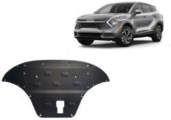 Scut Protection Kia Sportage, 2021-2024 - Acél Motorvédő lemez