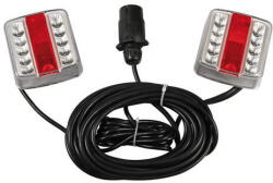 LAMPA Hátsó lámpa kit, mágneses - 12 V