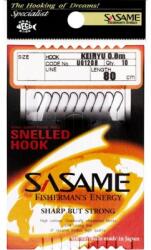 SASAME Carlige legate Sasame Keiryu, U01208, black nickel, 10 buc/set 8 (U01208-8)