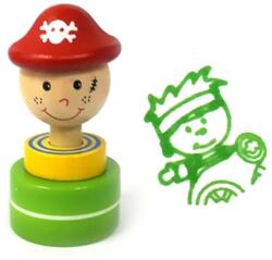 Nyomda (emberfigurás, piros sapkás)