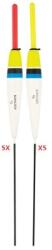 Baracuda Set plute Baracuda NF05, 10 buc/set, flotabilitate 4 g (NF05)
