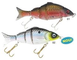 Baracuda Voblere Baracuda Foozy 120mm floating Alb (Foozy)