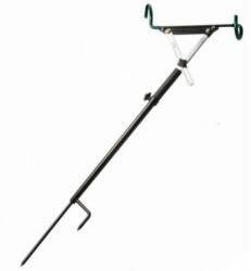 ZFISH Suport reglabil lanseta ZFISH, reglabil, 75-90 cm, un post, doua varfuri fixare (ZF-2362) Suport lanseta