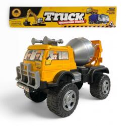  Teherautó, betonkeverõ, szabadonfutó, 23x43+ cm zacsk