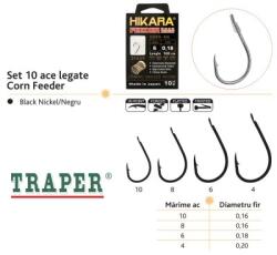 Traper Set ace legate Traper Hikara Corn Feeder, 10 buc/set 10 (HikaraCornFeeder)