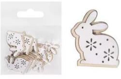 QX Fa dekorációs nyuszi - 12 db-os (65431) - vackorjatek