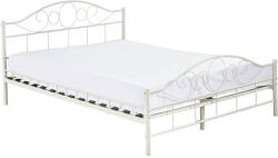 Timeless Tools Fém ágykeret ajándék ágyráccsal 160x200cm, fehér