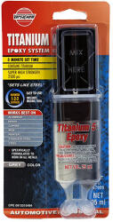 Versachem Titanium Epoxy kétkomponensű fémragasztó - 25ml