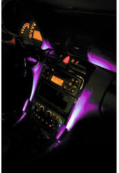  LED világítás, projektoros - lila