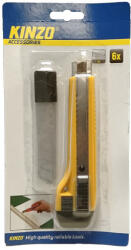 KINZO tapétavágó kés - 6db pót pengével