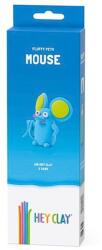  Gyurma klt. , Hey Clay, egér, 3 tégely, 7x22 cm dob