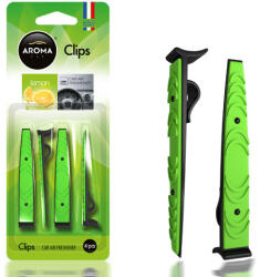 Aroma Car Clips illatosító - Citrus - 4db