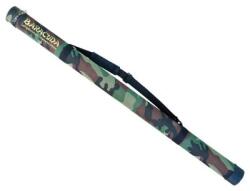 Baracuda Geanta pescar tip tub transport lansete/undite Baracuda B6, diametru 7.5 cm, lungime 140 cm, verde (B6-140-75)