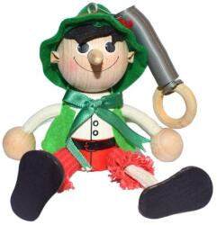  Rugós figura (zöld sapkás pinokkió)