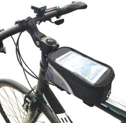  OTOTOP vízálló kerékpáros kormánytáska - fekete