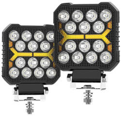 E-jeles LED munkalámpa - index funkcióval - 12-48V 20W