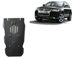 Scut Protection VW Touareg R5, 2003-2006 - Acél MANUÁLIS Váltóvédő lemez