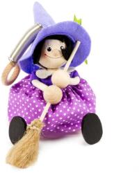  Rugós figura (boszi, lila kalappal)