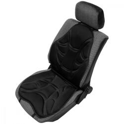 MAXSPEED Fűthető ülésvédő - masszírozós, 5 pontos - 12V