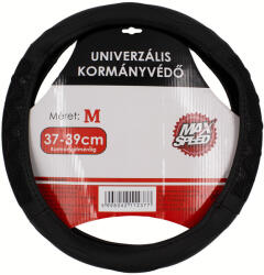 Maxspeed méhsejt mintás kormányvédő - fekete - 37-39cm