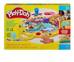 Hasbro Play-Doh: Fold N Go hordozható játszószőnyeg és gyurmakészlet - vackorjatek