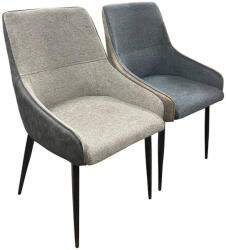 Timeless Tools Teddy 2db-os szék fordított színekkel, bézs-szürke/szürke-bézs