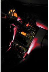  LED világítás, projektoros - piros