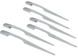 LAMPA "Long-Fin" - oldaldekoráció - hosszú - króm - 6db