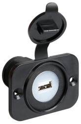 LAMPA Szerelhető USB aljzat - 12/24V 2100MA - vízálló