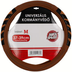 Maxspeed méhsejt mintás kormányvédő - barna - 37-39cm