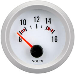 Feszültségmérő fehér hátterű - OR-LED7701