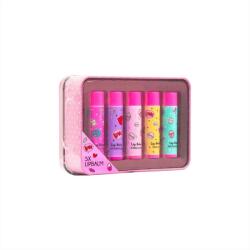 Canenco ! Ajakápoló szett fém dobozban - 5 darabos, rózsaszín