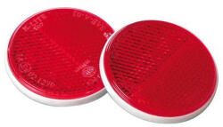 LAMPA Kerek prizma - piros - párban