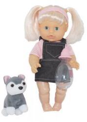 Bambolina : Nena játékbaba kutyával - 36 cm