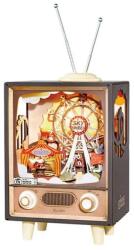  3D modell - zenélő tv