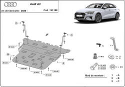 Scut Protection Audi A3, 2020-2024 - Acél Motor, váltó és hűtővédő lemez
