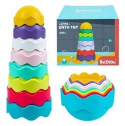 Galaxy Toronyépítő fürdőjáték - 8 db-os (GJ1660)