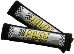 LAMPA Pilot biztonági öv párna - fekete - párban