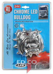 Dekor világító bulldog fej - 24V