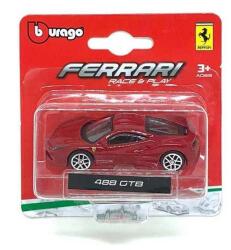 Bburago Race and Play Ferrari 488 GTB piros fém autó 1: 64