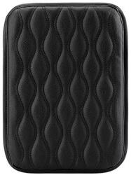 MAXSPEED kartámasz huzat - fekete, hullám mintás - 21x31cm