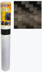  3D karbon dekor fólia - fekete - 50x152cm