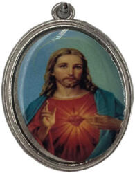  Kulcstartó - Jézus, ovál