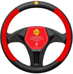 MOMO VIP kormányvédő - M - fekete-piros