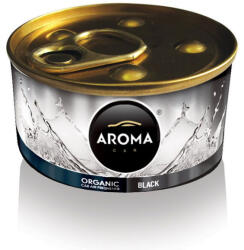 Aroma Car Organic illatosító - black