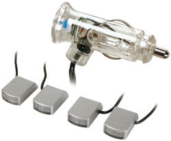 LAMPA belső világítás LED-es projektor - 4db-os - fehér