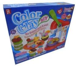 Man Yuk Toys Desszertkészítő gyurmaszett konyhai robotgéppel (731E) - vackorjatek