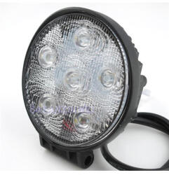 SMP Off Road 6 LED-es kerek lámpa - SMP 18W SK - 1db
