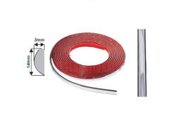  8m hosszú 5mm széles króm díszcsík