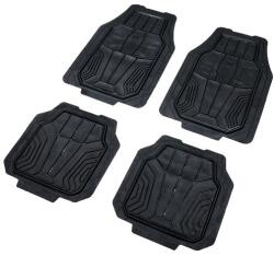  Autószőnyeg PVC 4 részes szett, fekete színű 1803